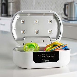 iHome® UV-C Sanitizer with Bluetooth Speak…